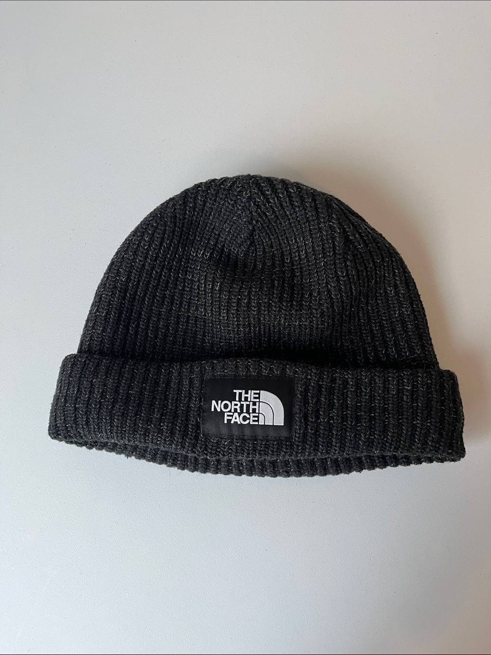 The North Face Men’s Black Rib Knit Beanie One Size